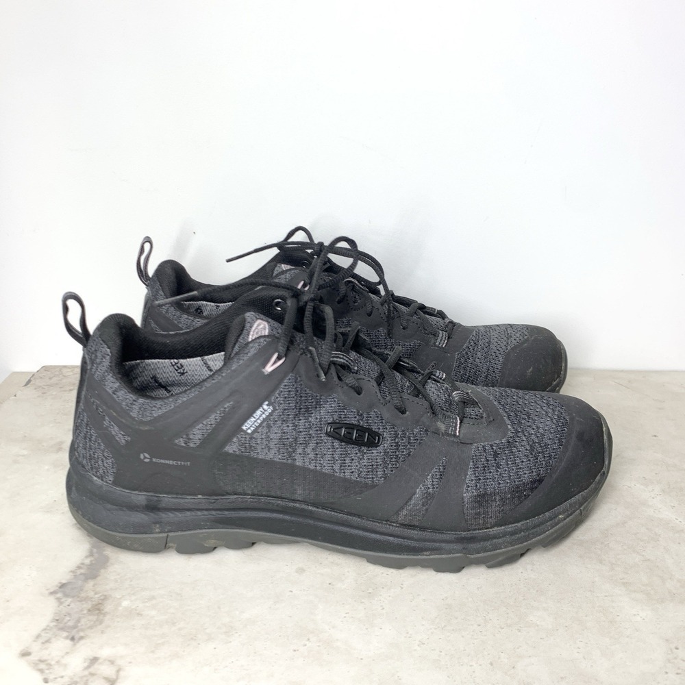 Keen Terradora II Sneakers Women Size 11 Shoes Dry Waterproof Gray Black Low